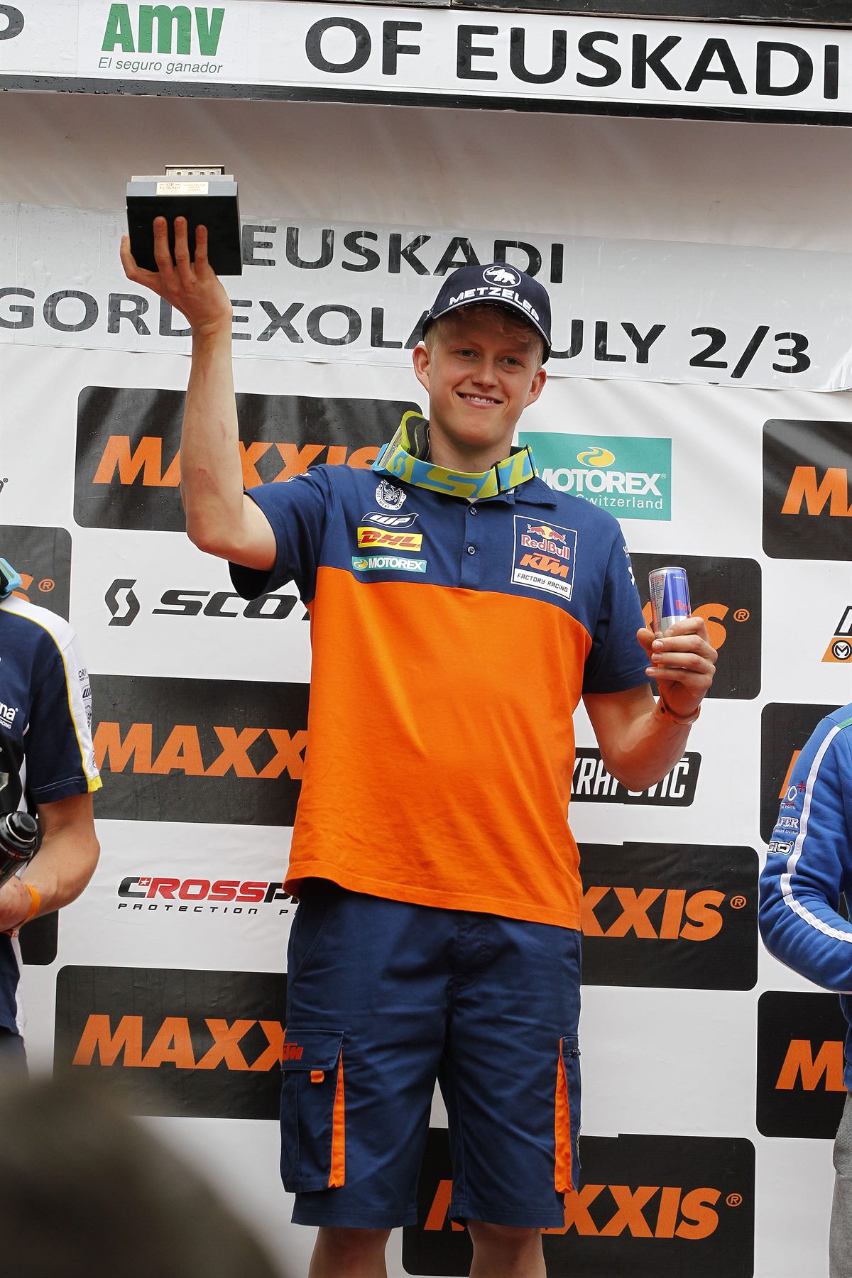 Nathan Watson Podium E1 Gordexola 2016
