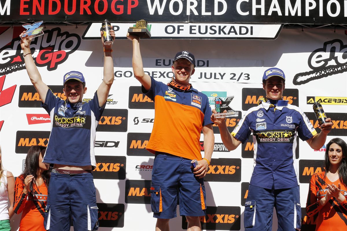 Nathan Watson Podium E1 Gordexola 2016 