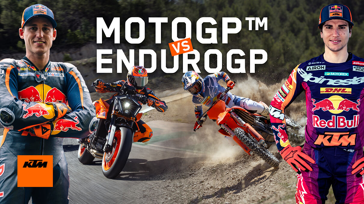 MotoGP vs EnduroGP! - Pol Espargaro and Josep Garcia