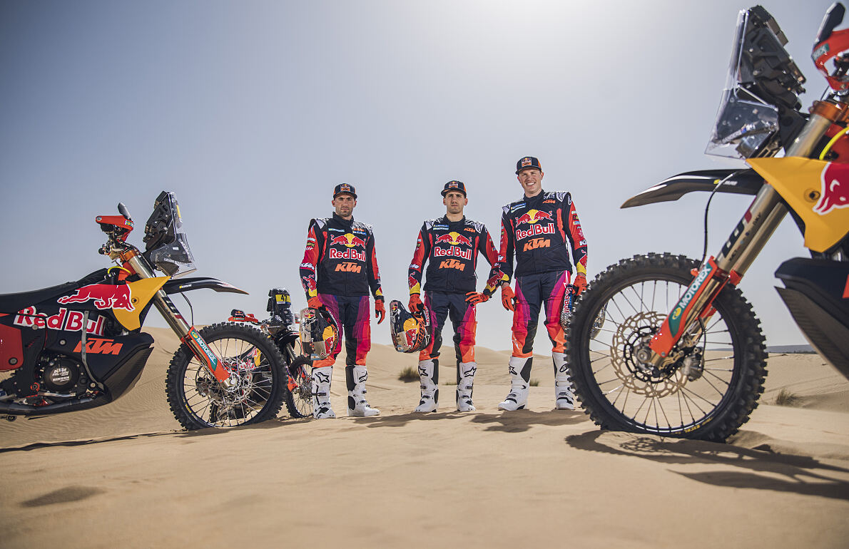 Red Bull KTM Factory Racing - Rallye du Maroc team shoot