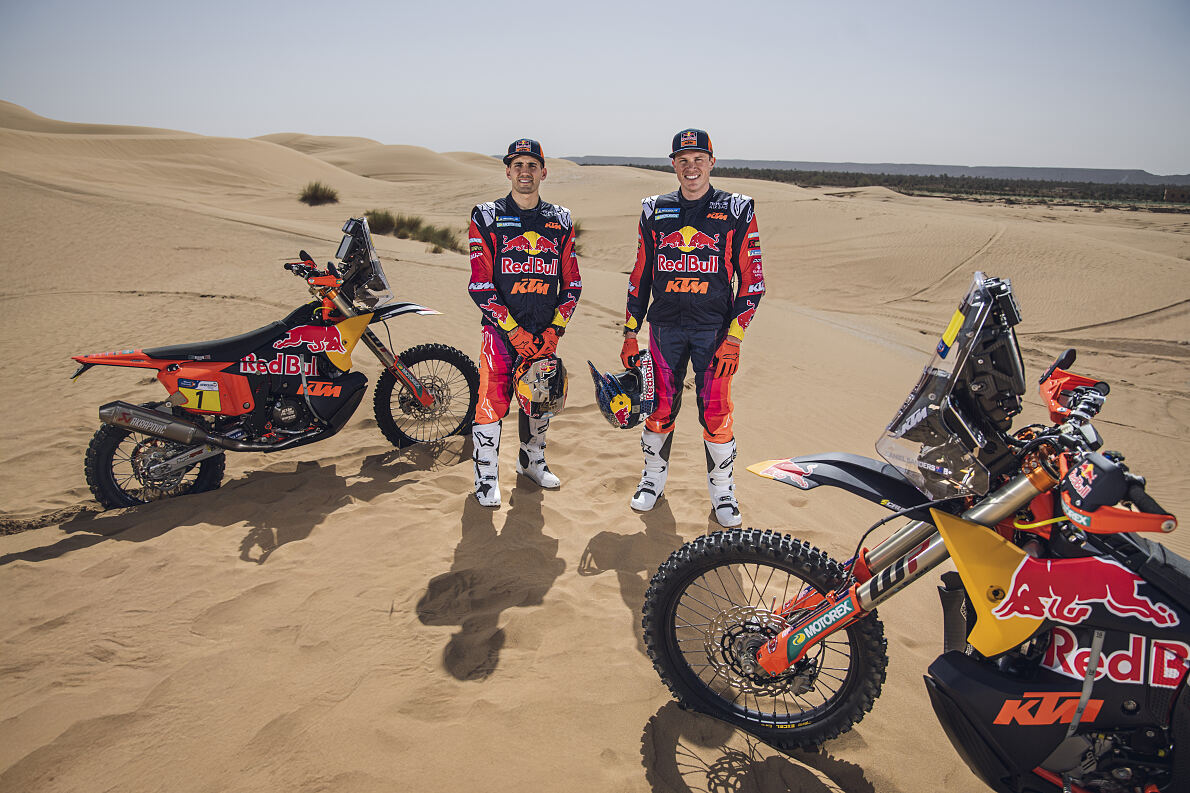 Red Bull KTM Factory Racing - Rallye du Maroc team shoot