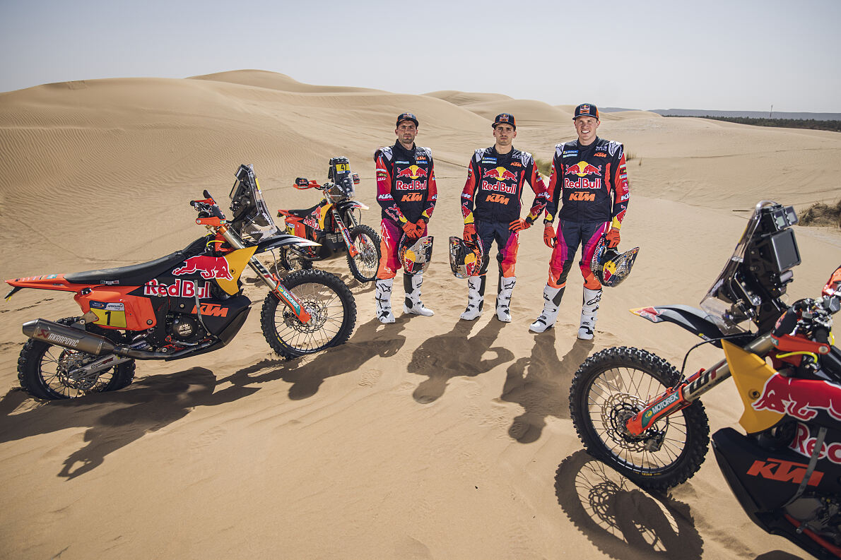 Red Bull KTM Factory Racing - Rallye du Maroc team shoot