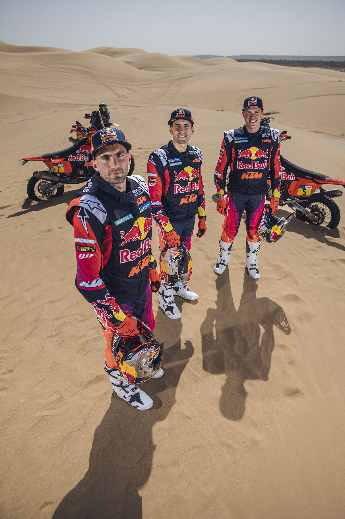 Red Bull KTM Factory Racing - Rallye du Maroc team shoot