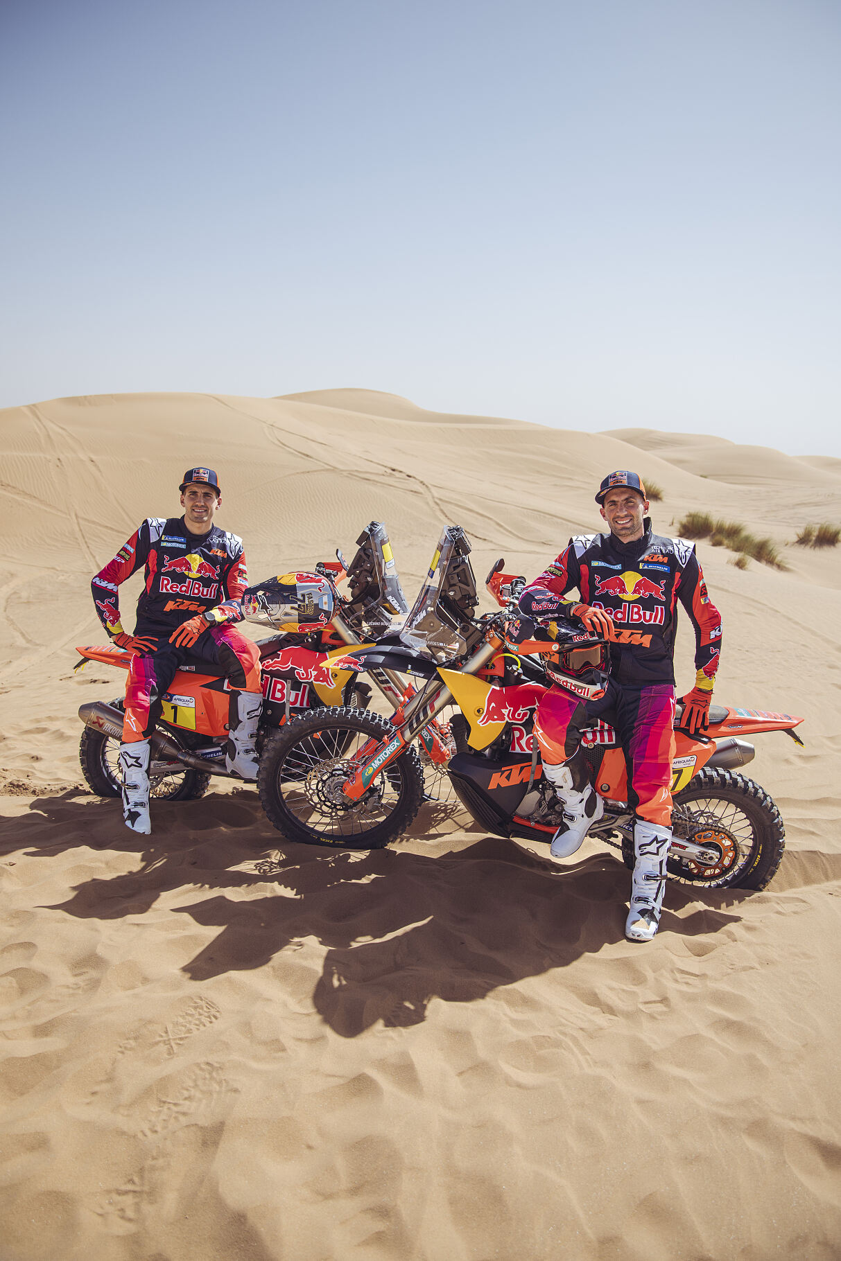 Red Bull KTM Factory Racing - Rallye du Maroc team shoot