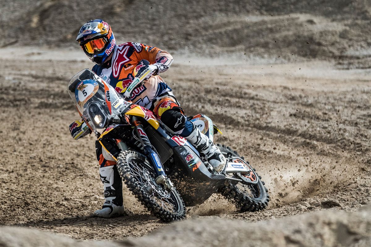 Toby Price KTM 450 RALLY Abu Dhabi 2016