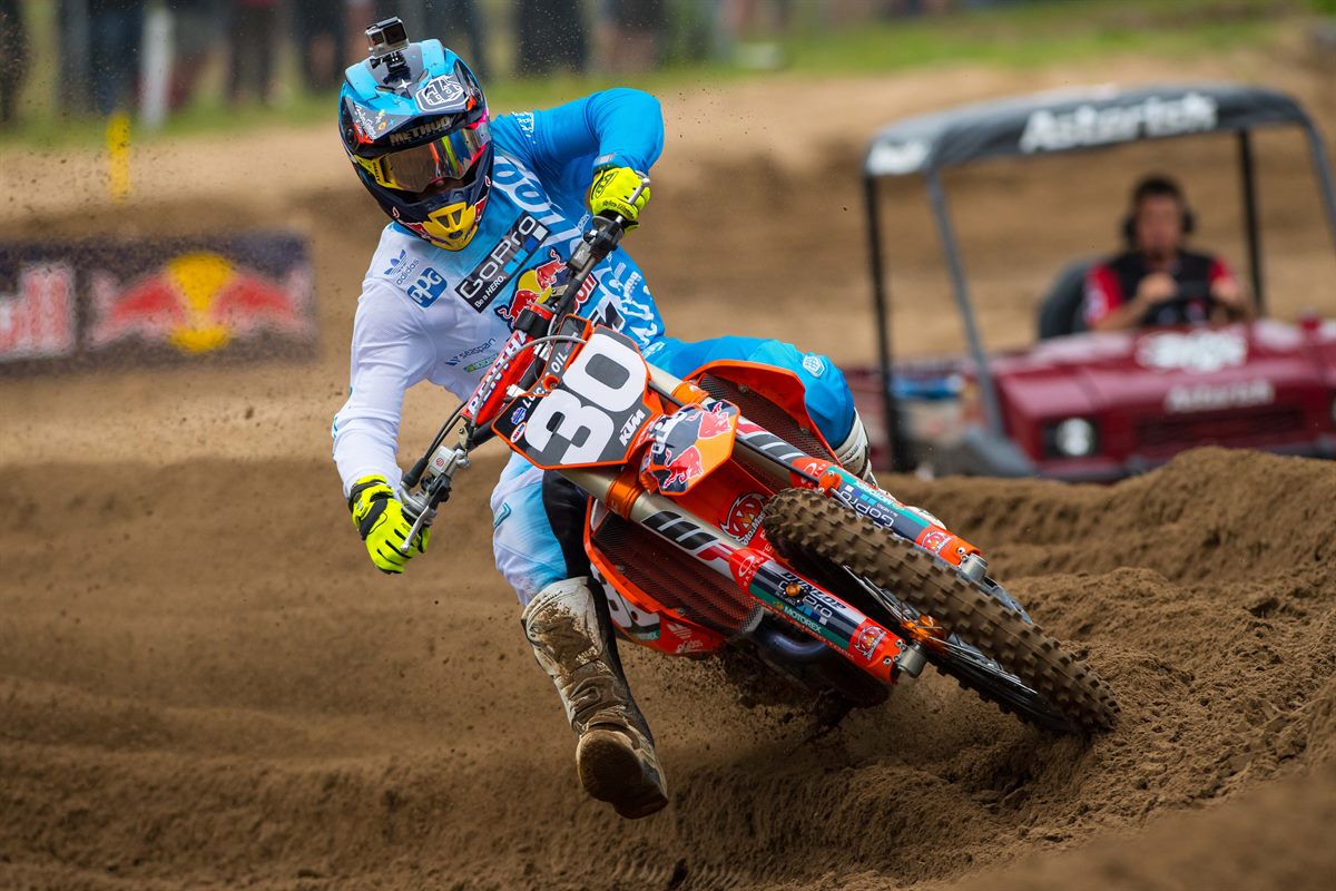 Shane McElrath KTM 250 SX-F Southwick 2016