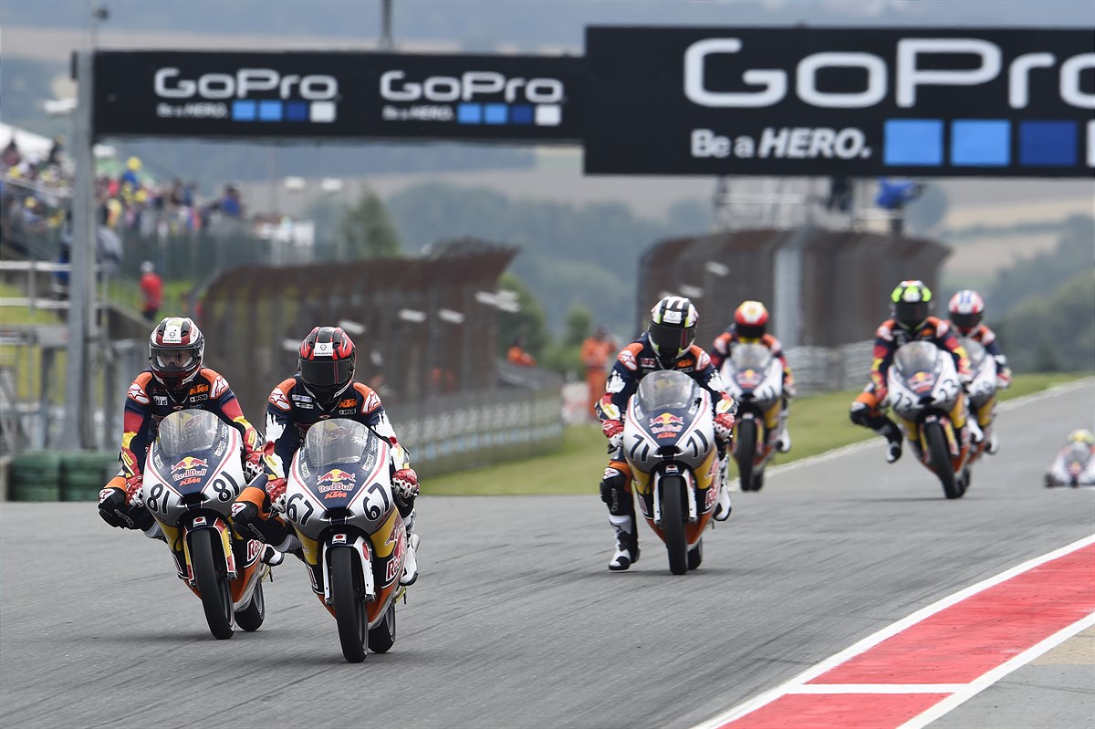 Action Red Bull MotoGP Rookies Cup Race 2 Sachsenring 2016