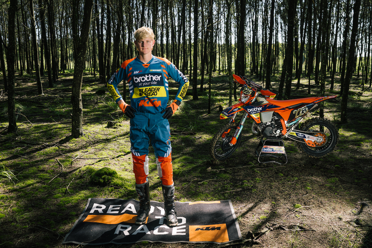 Image from the 2025 KTM Team Launch - captured by Sage Lee Voges for ZCMC Media