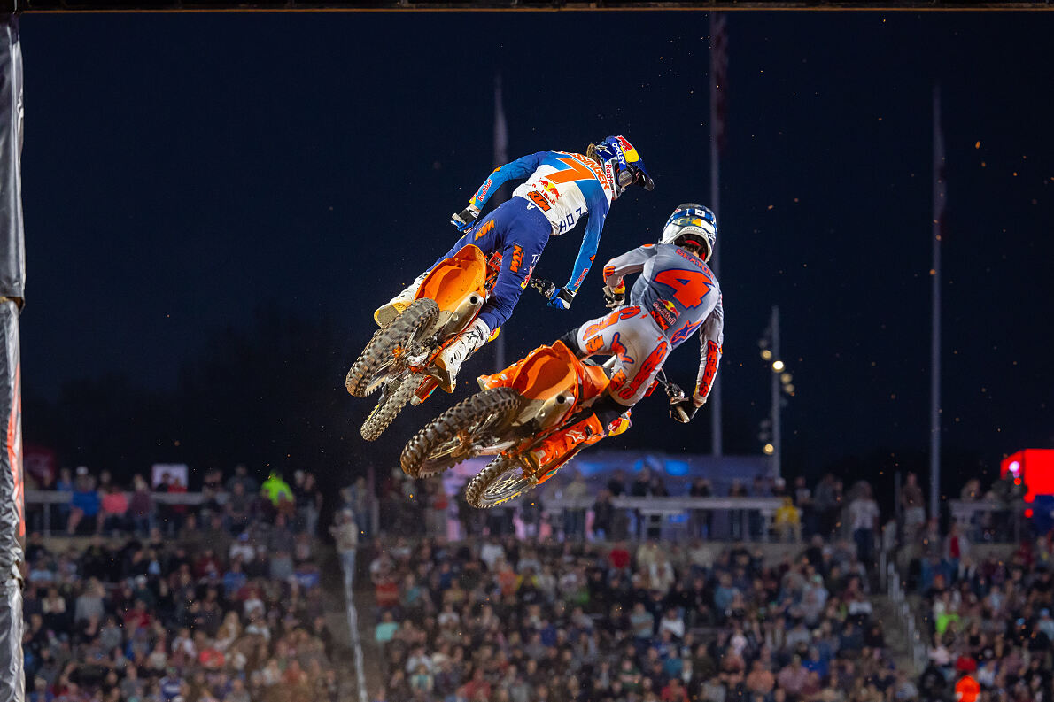 CHASE SEXTON AND AARON PLESSINGER - RED BULL KTM - BIRMINGHAM