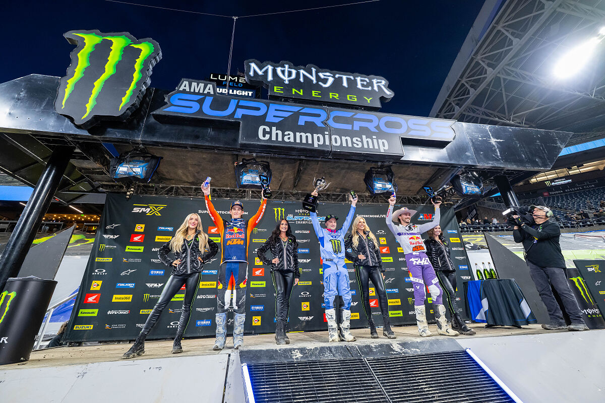 CHASE SEXTON AND AARON PLESSINGER 02 - RED BULL KTM FACTORY RACING - SEATTLE