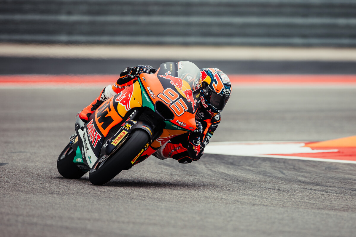Collin Veijer Red Bull KTM Ajo Moto2 USA