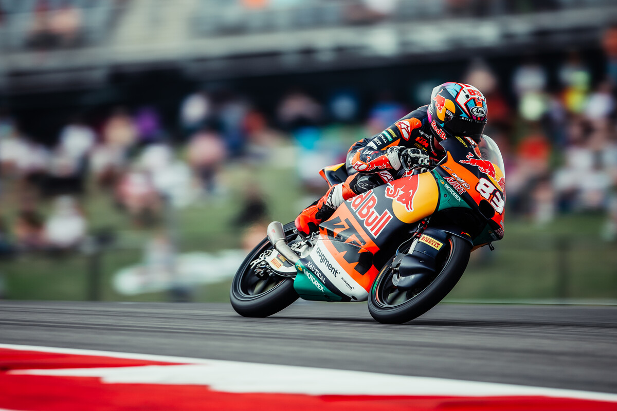 Alvaro Carpe 2025 Red Bull KTM Ajo Moto3 USA