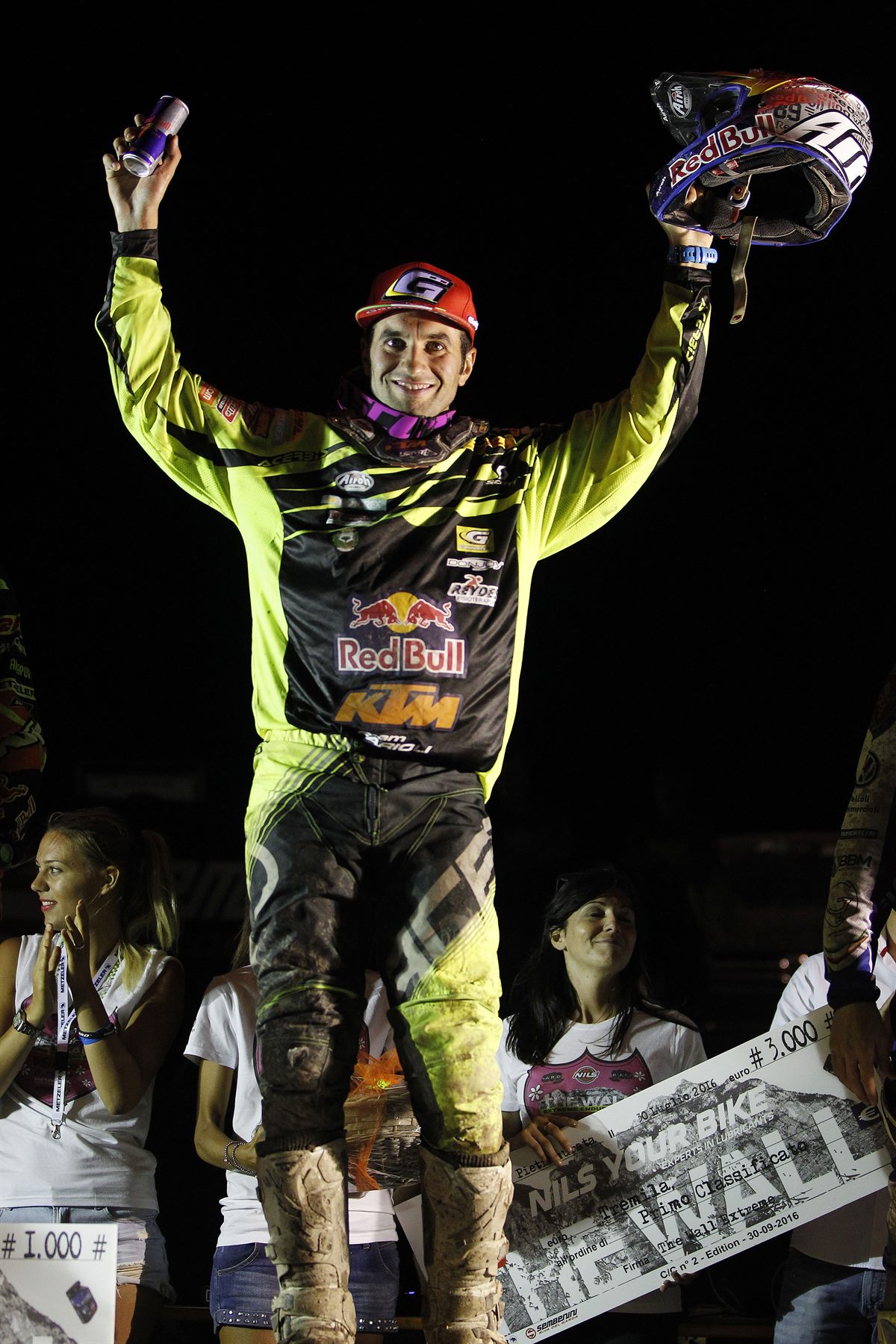 Alfredo Gomez Podium The Wall 2016