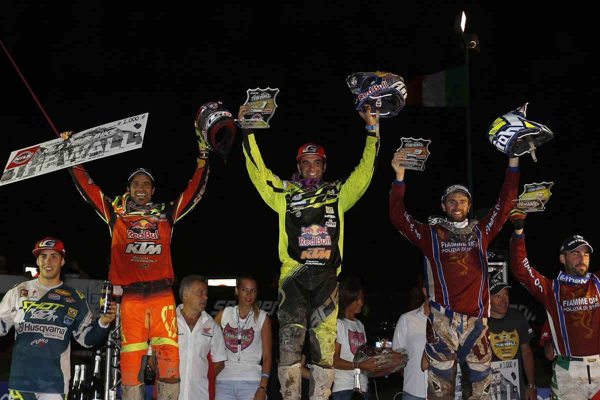 Ivan Cervantes & Alfredo Gomez Podium The Wall 2016
