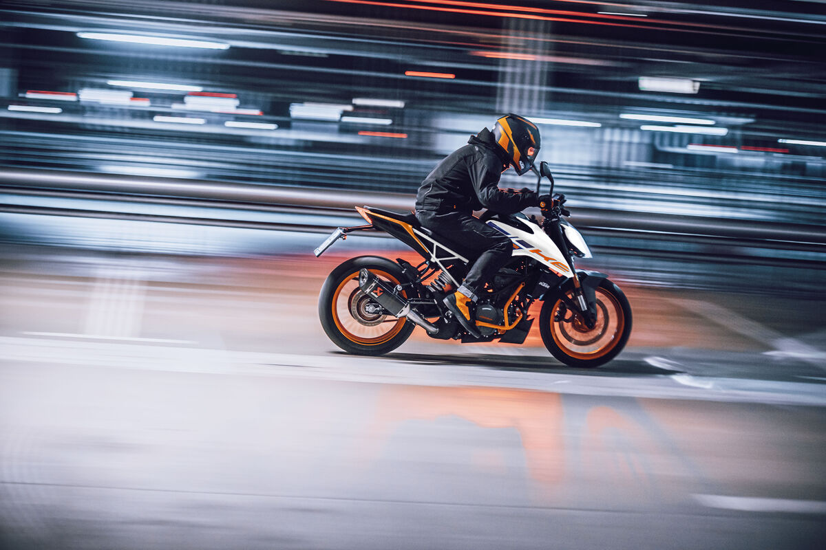 2023年モデル KTM 125 DUKE（オプション装着車）