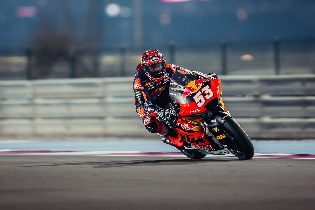Deniz Öncü Red Bull KTM Ajo Moto2 Qatar