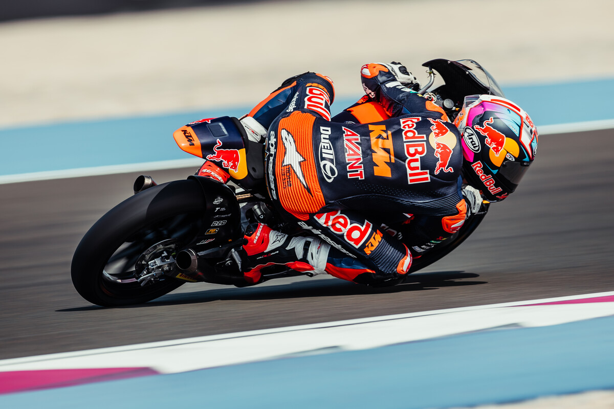 Alvaro Carpe 2025 Red Bull KTM Ajo Moto3 Qatar