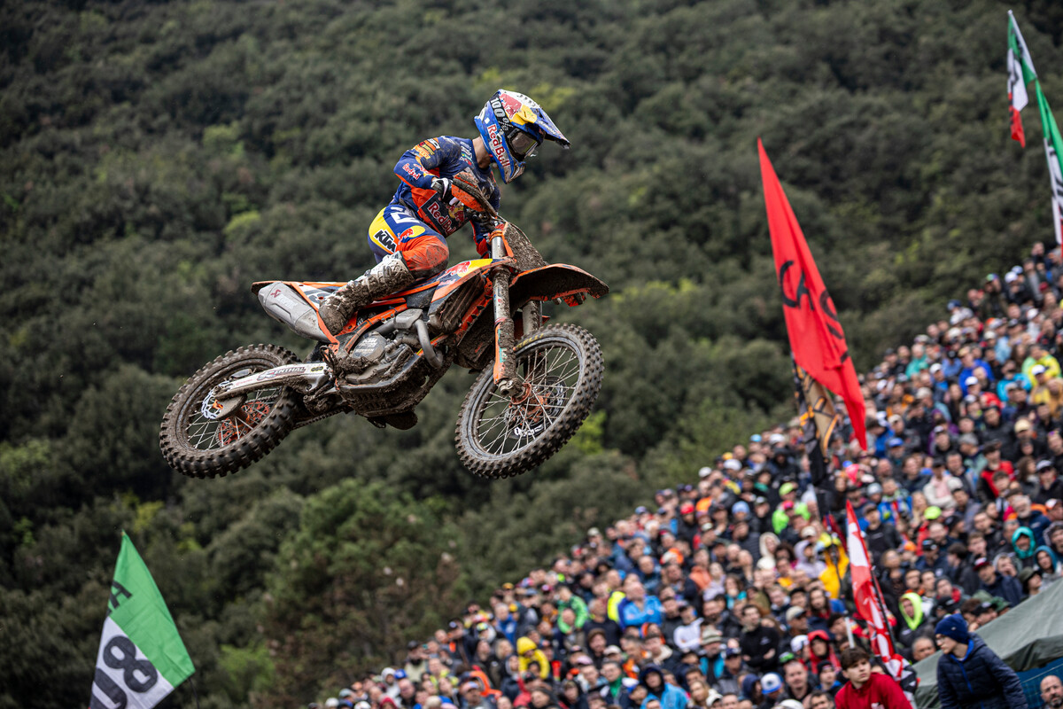 Sacha Coenen 2025 KTM 250 SX-F Pietramurata