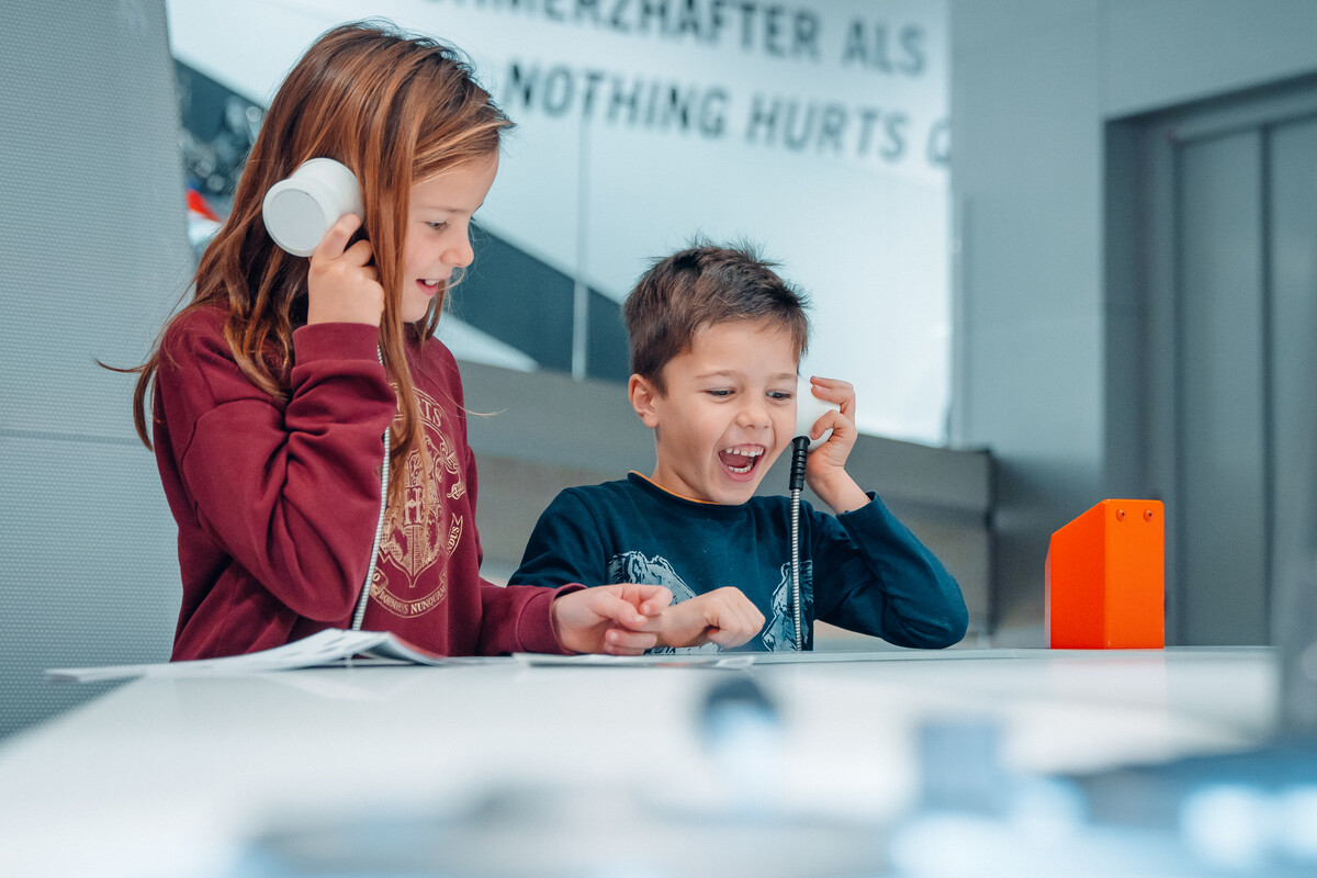 Familienspaß im KTM Musuem