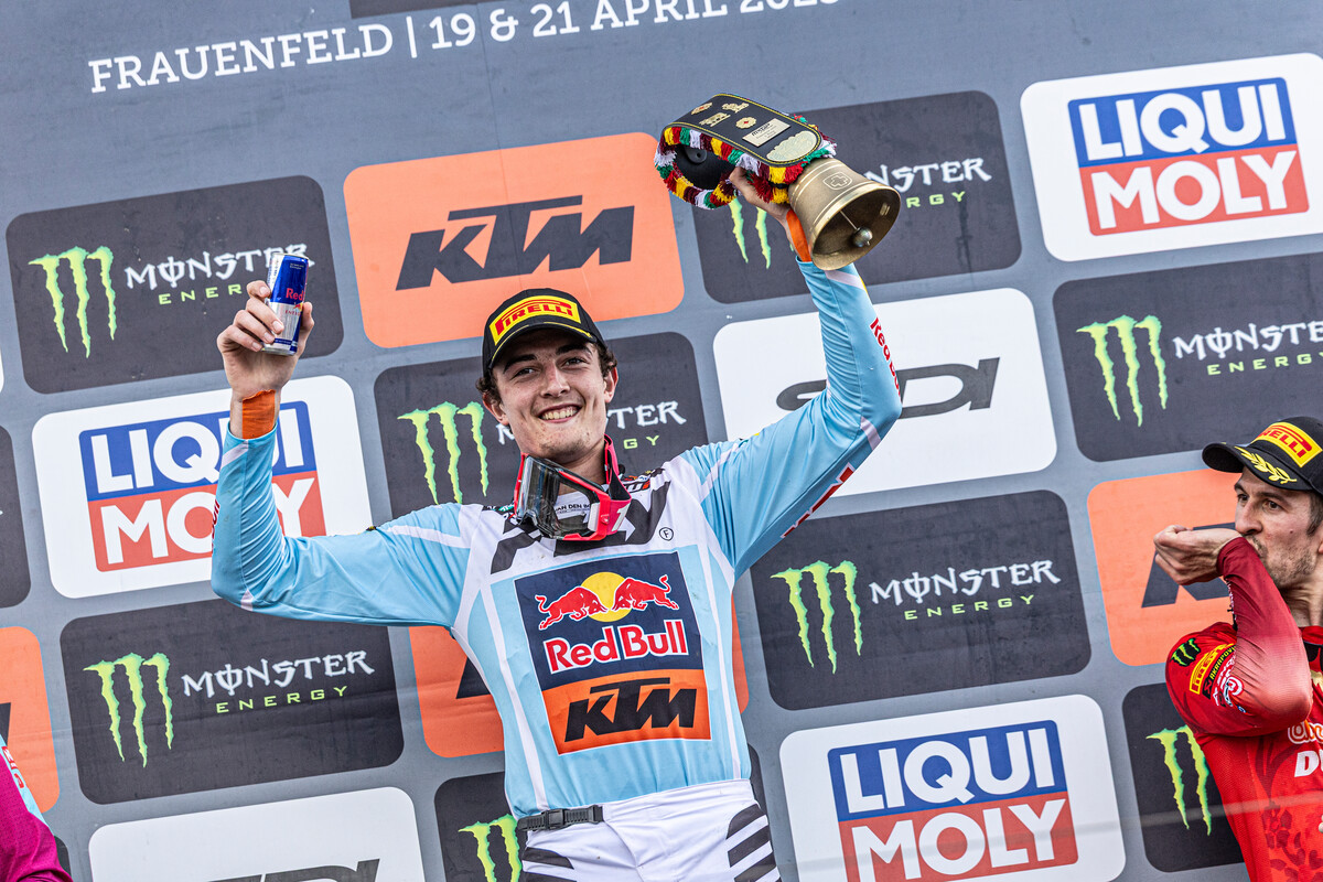 Lucas Coenen 2025 KTM 450 SX-F Frauenfeld