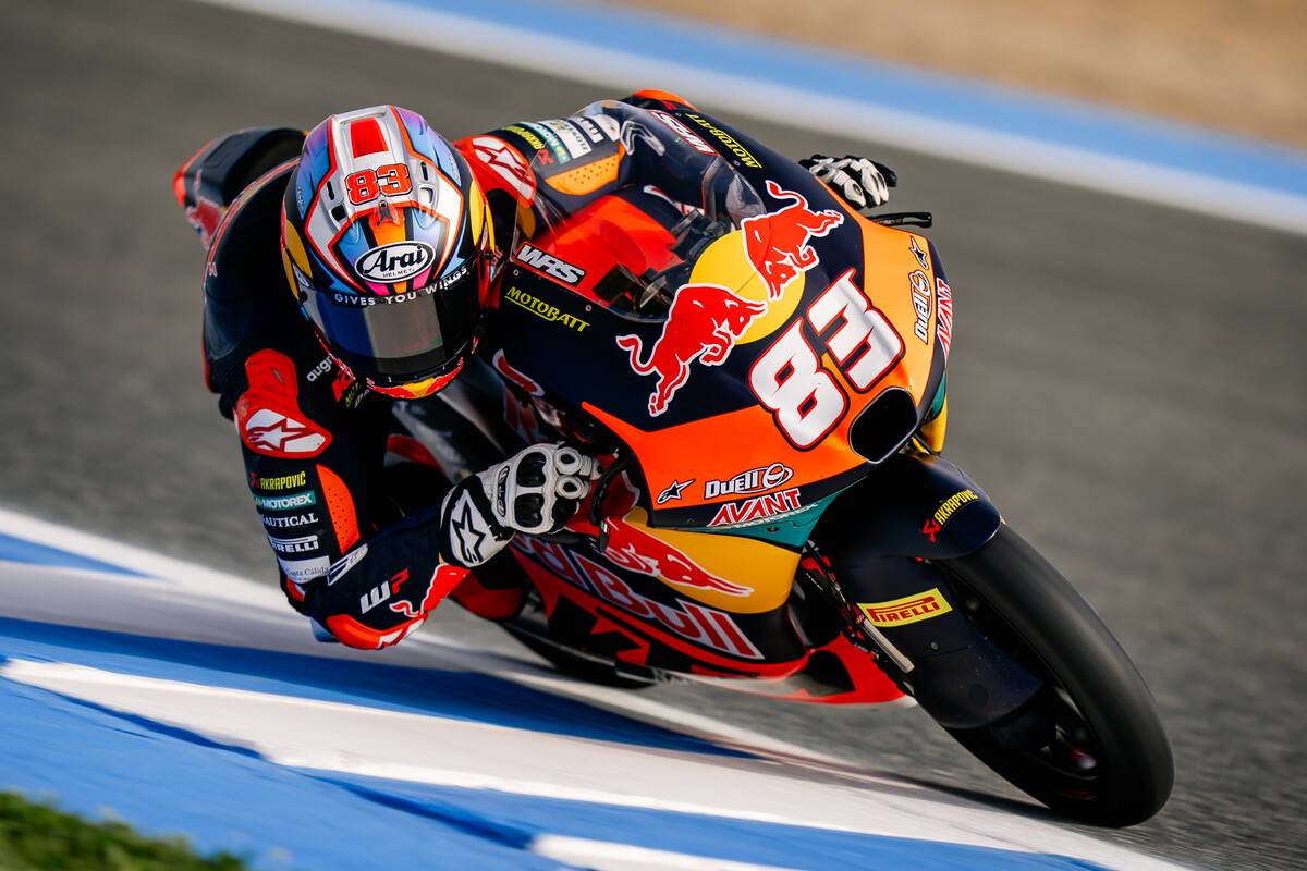 Alvaro Carpe 2025 Red Bull KTM Ajo Moto3 Spain
