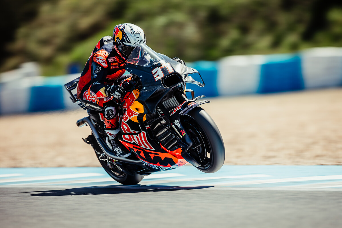 Pedro Acosta 2025 MotoGP IRTA test Jerez