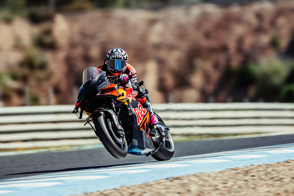 Enea Bastianini 2025 MotoGP IRTA test Jerez