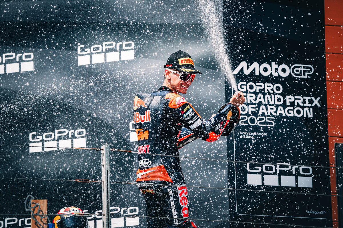 Alvaro Carpe 2025 Red Bull KTM Ajo Moto3 Aragon