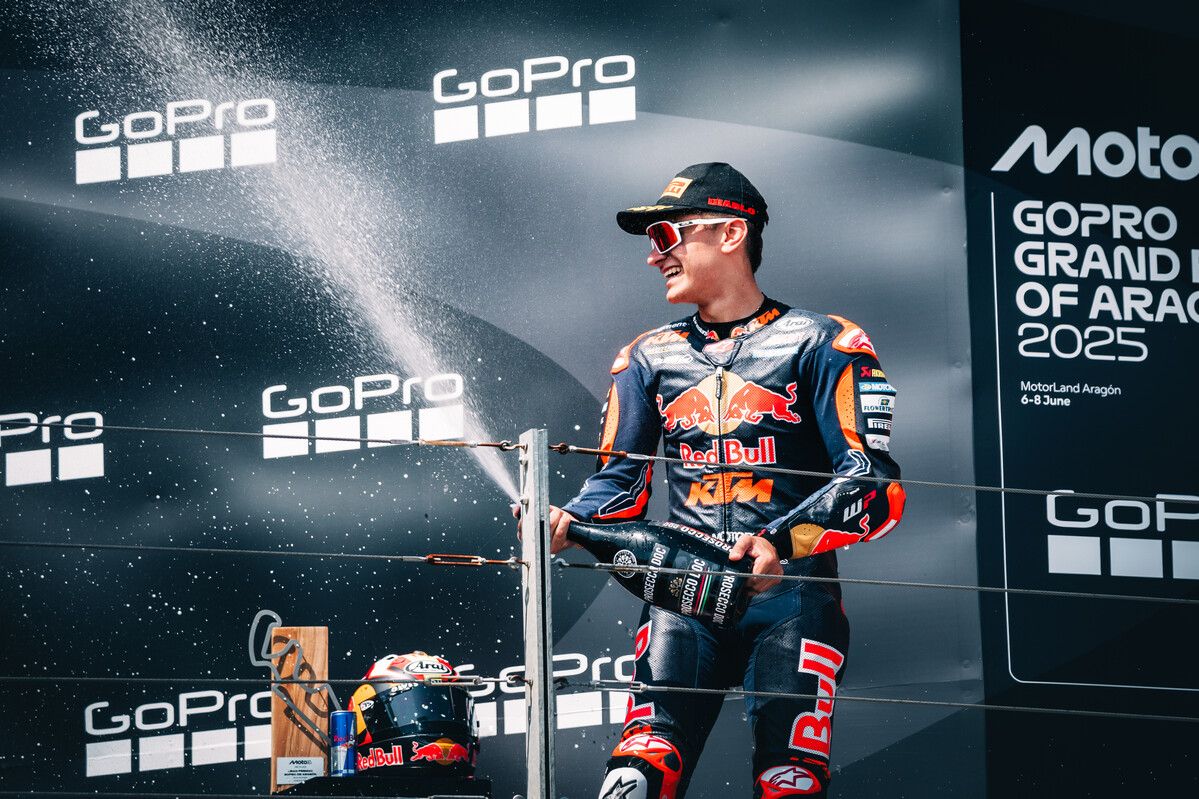 Alvaro Carpe 2025 Red Bull KTM Ajo Moto3 Aragon