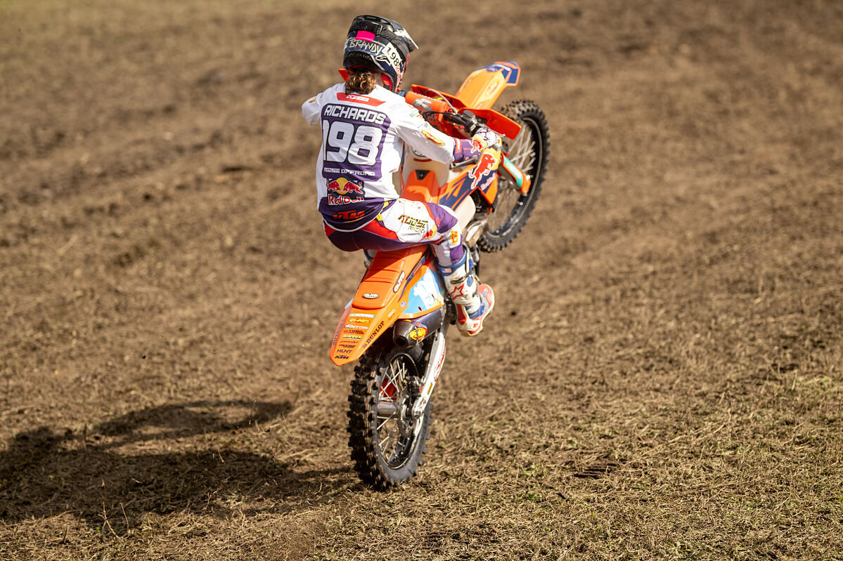 BRANDY RICHARDS 02 - FMF KTM FACTORY RACING TEAM LANDERS - BUCKWHEAT 100 GNCC