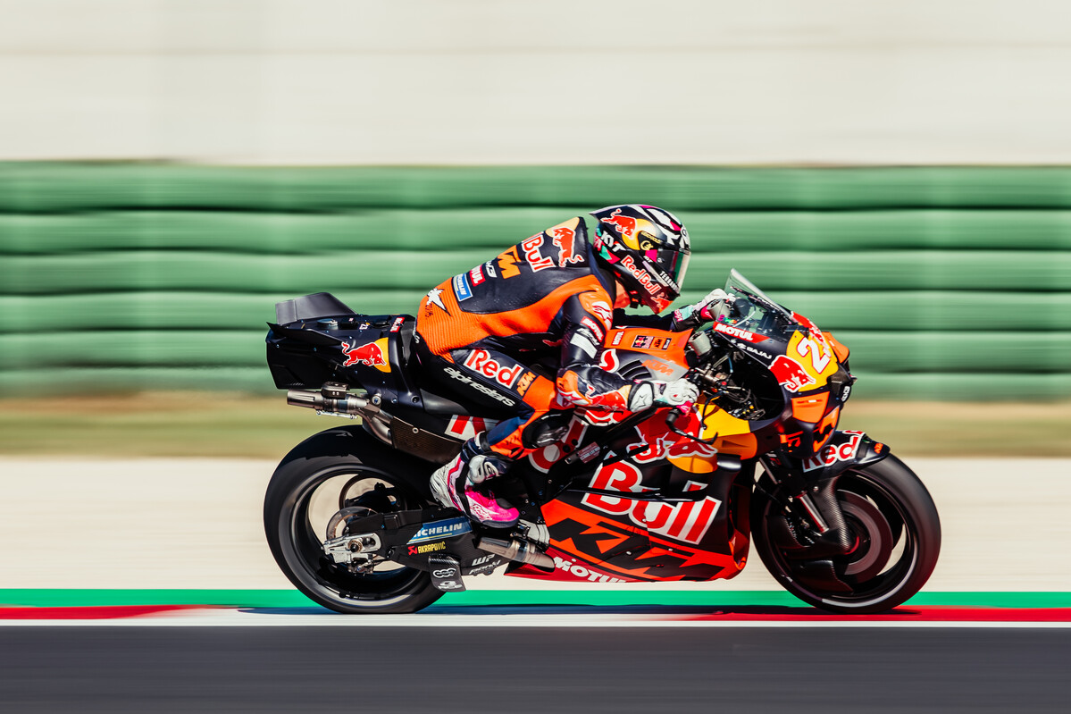 Enea Bastianini 2025 MotoGP IRTA test Misano