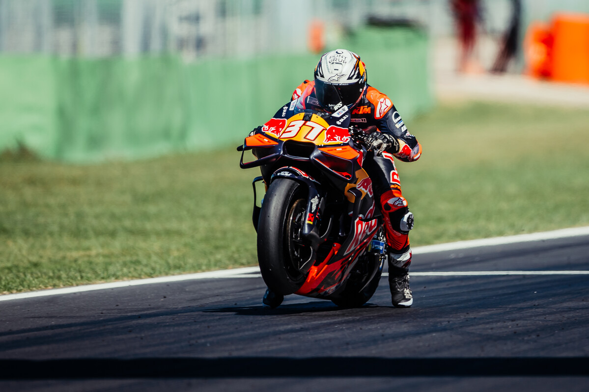 Pedro Acosta 2025 MotoGP IRTA test Misano