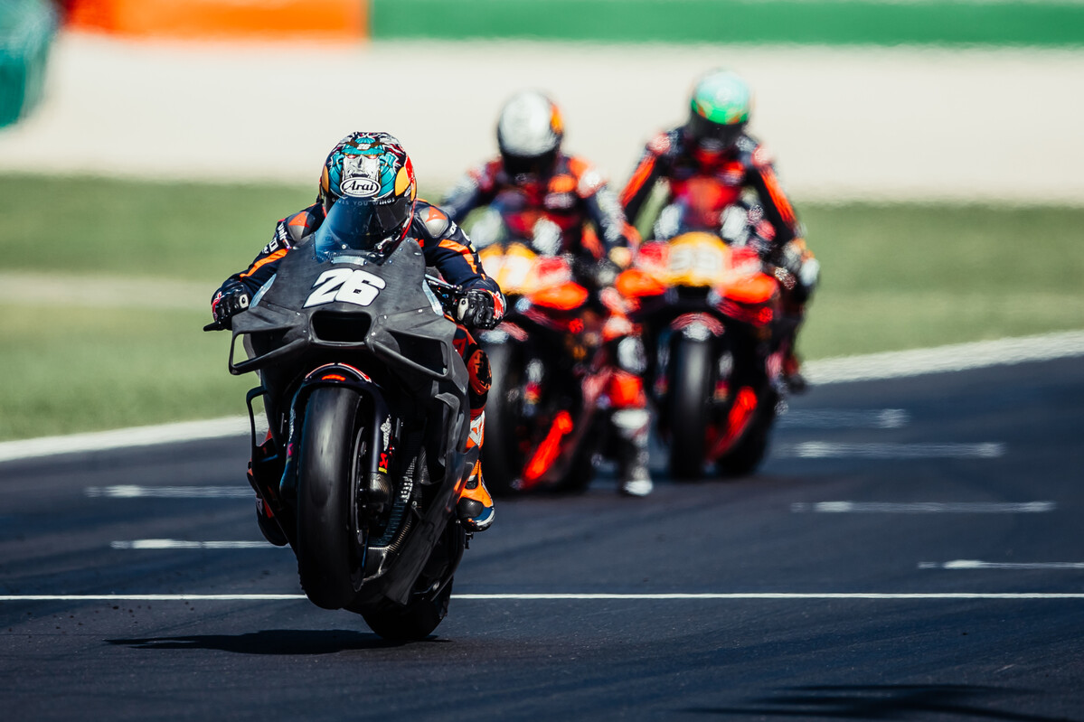 Dani Pedrosa 2025 IRTA test Misano