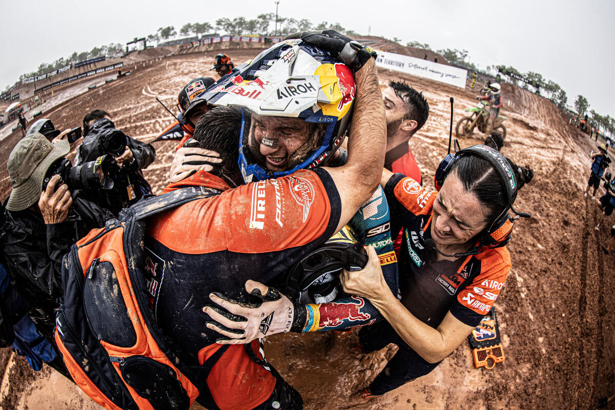 Simon Laengenfelder 2025 KTM 250 SX-F Darwin
