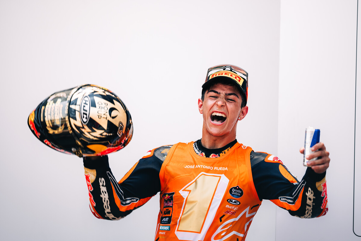 Jose Antonio Rueda Moto3 2025 world champion