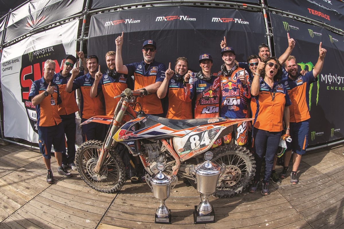 Jeffrey Herlings, Jorge Prado & Team KTM 250 SX-F Assen 2016