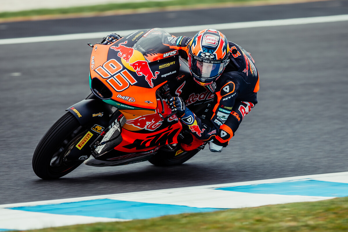 Collin Veijer Red Bull KTM Ajo Moto2 Sepang
