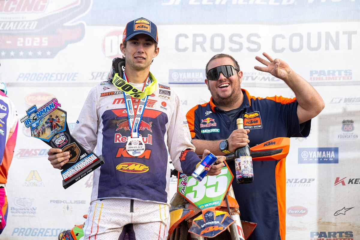 GUS RIORDAN 03 - FMF KTM FACTORY RACING TEAM LANDERS - IRONMAN