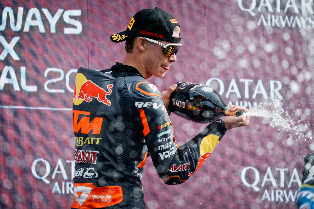 Collin Veijer Red Bull KTM Ajo Moto2 Portimao