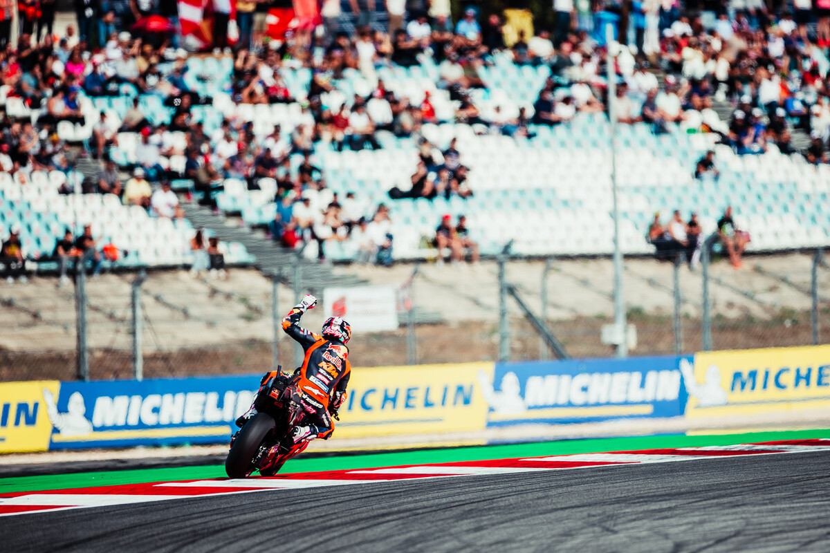 Enea Bastianini 2025 MotoGP Portimao Sunday
