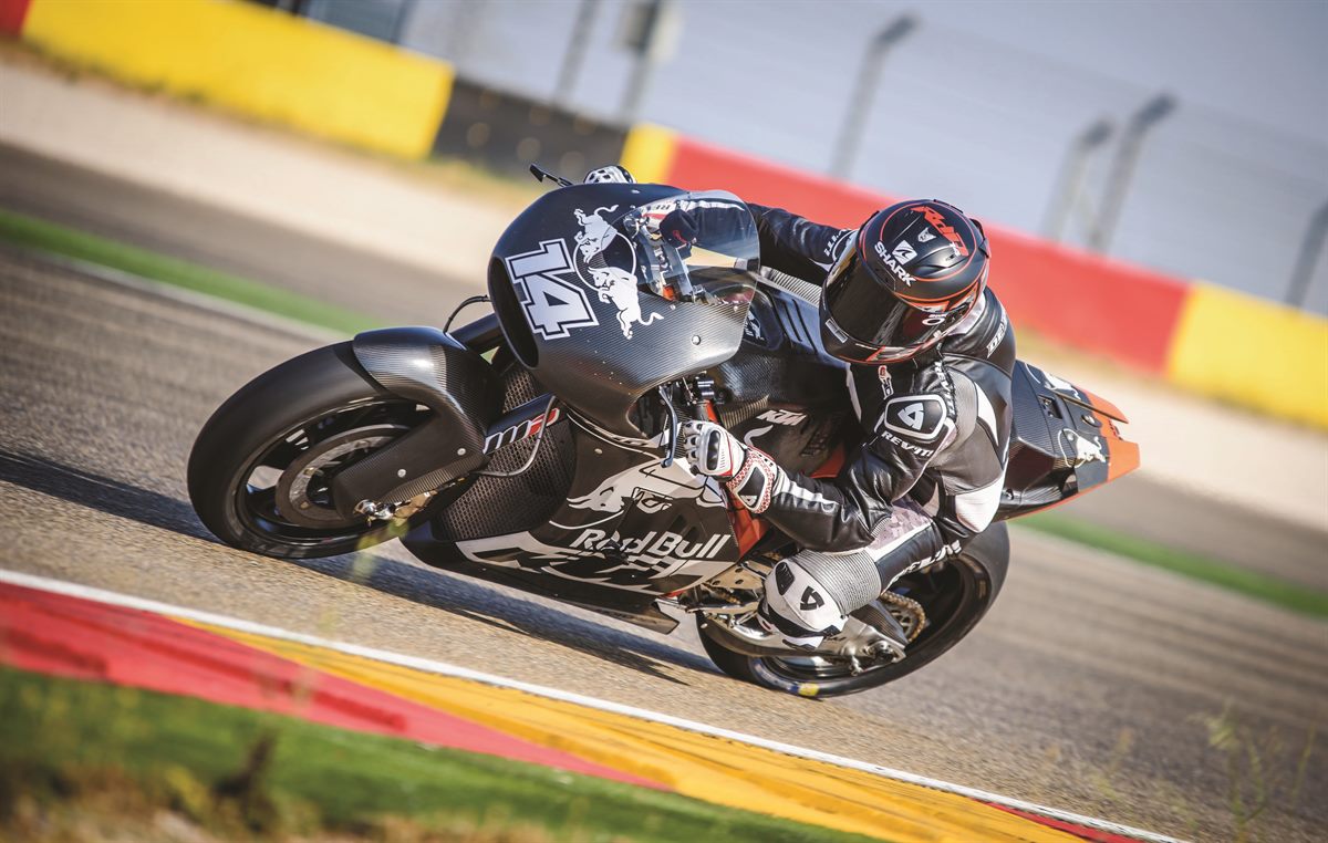 Randy de Puniet KTM RC16 Aragon 2016