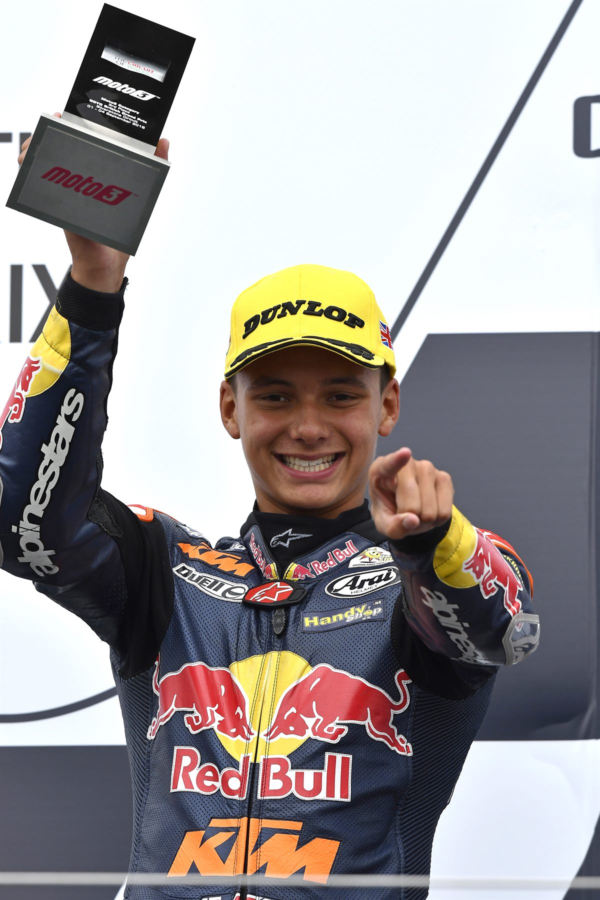 Bo Bendsneyder Podium Silverstone 2016