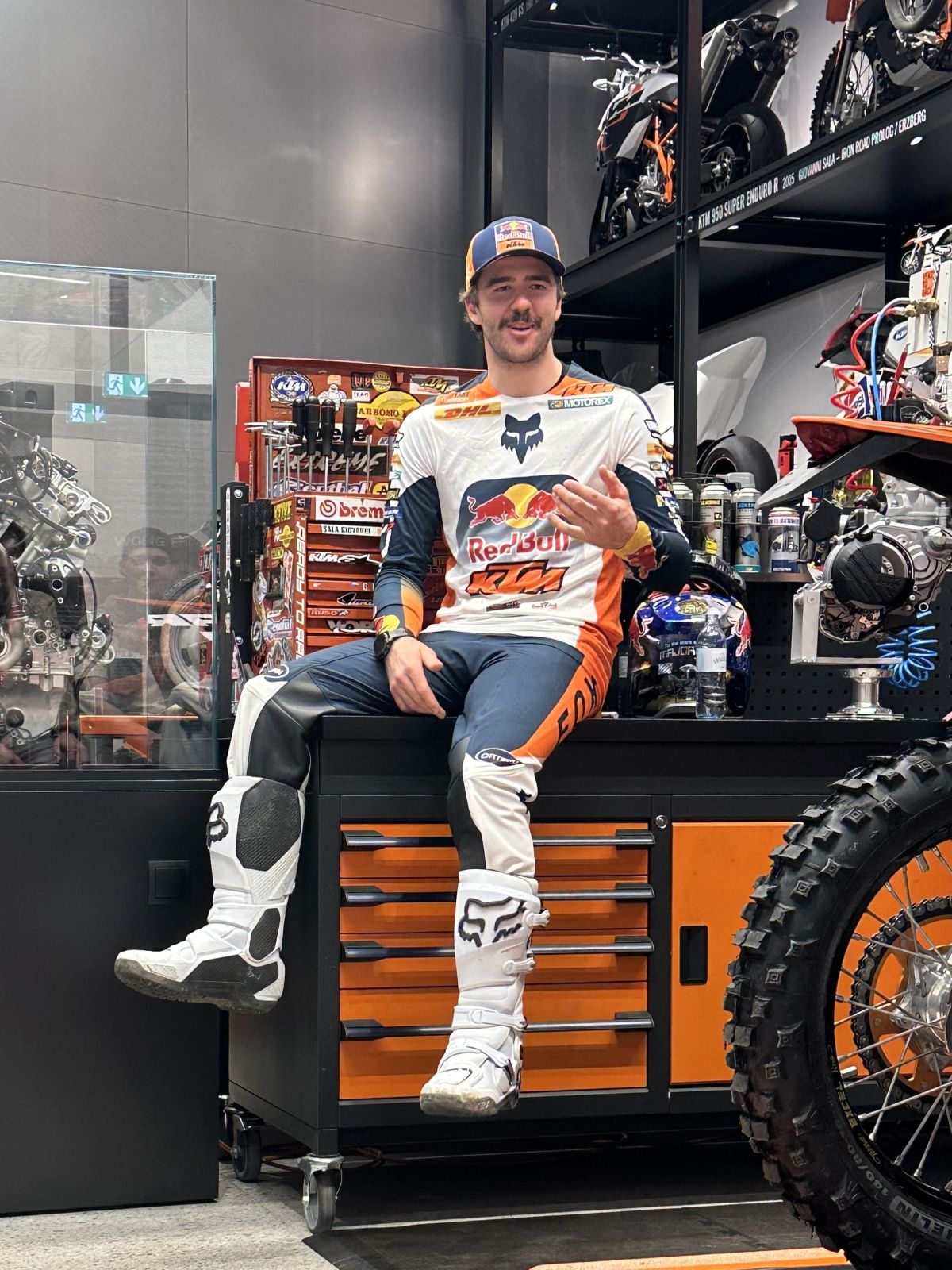 Manuel Lettenbichler KTM Museum