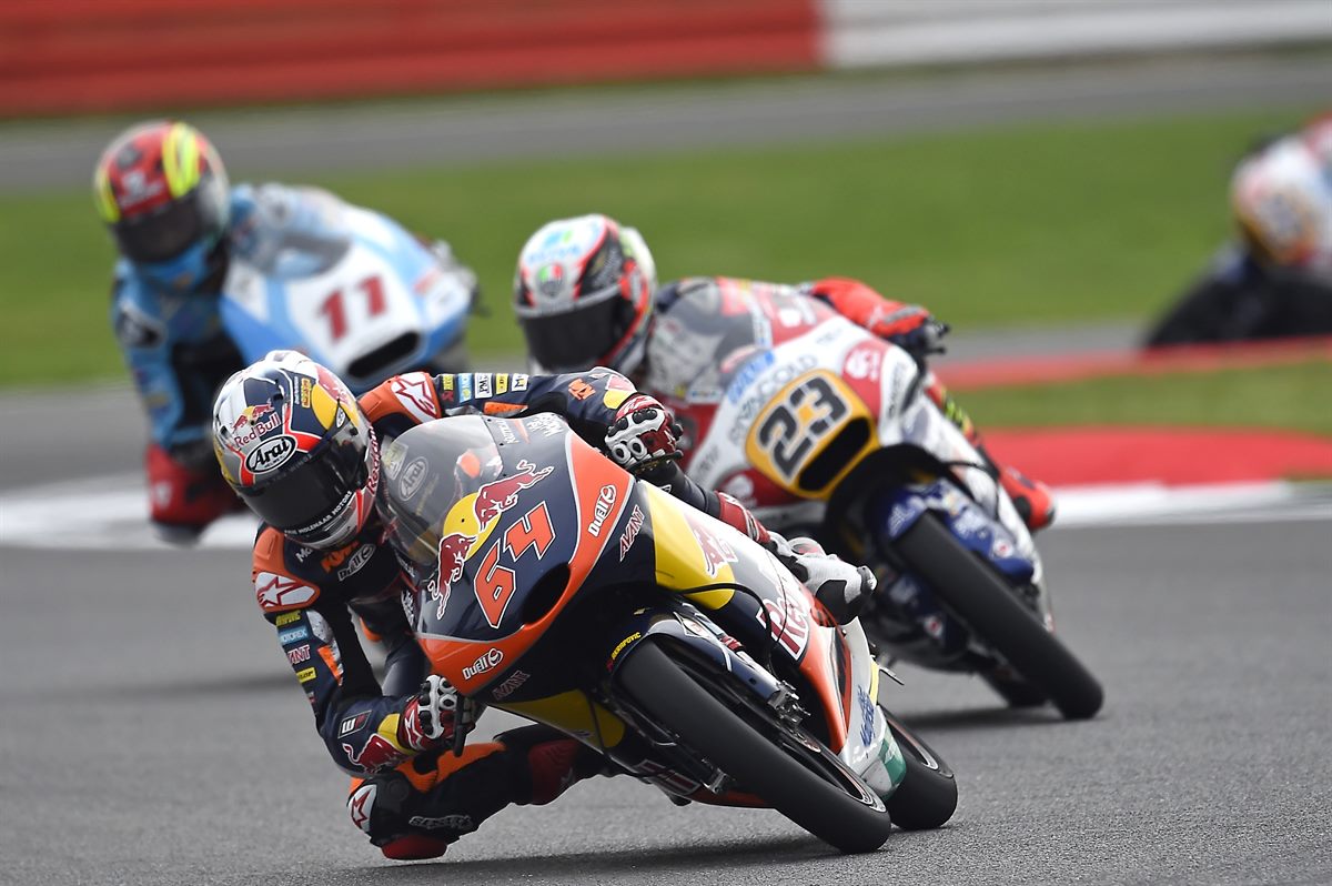 Bo Bendsneyder KTM RC250 GP Silverstone 2016