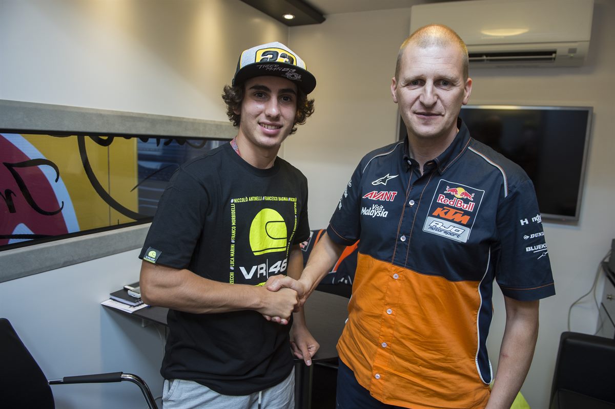 Niccolo Antonelli & Aki Ajo Misano 2016