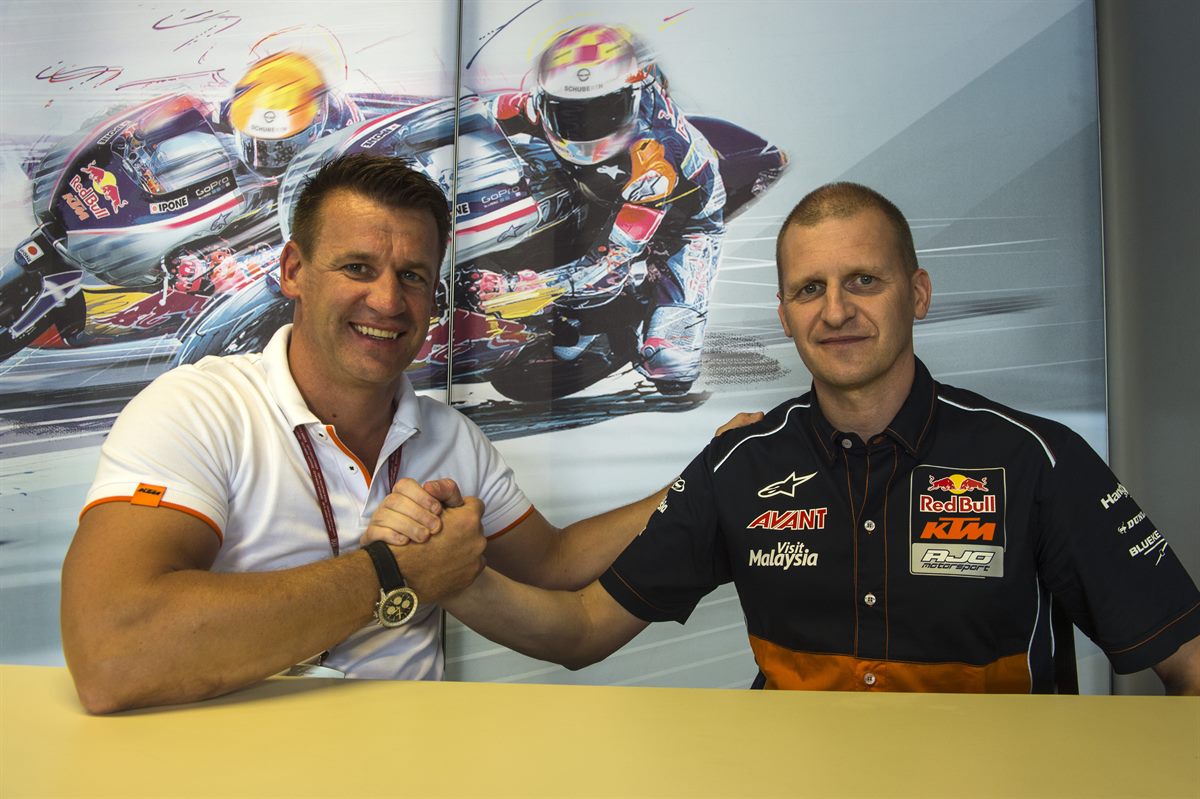 Pit Beirer & Aki Ajo Misano 2016