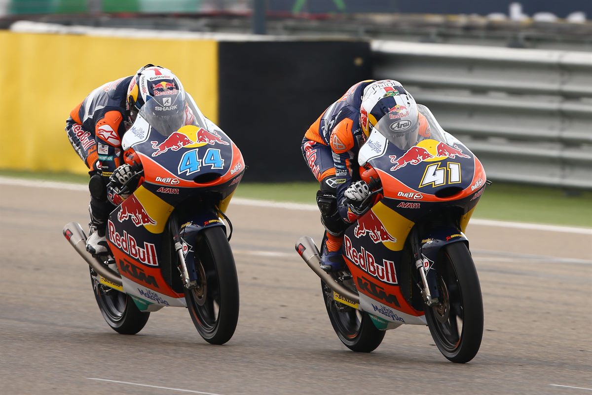 Brad Binder & Miguel Oliveira KTM RC250 GP 2015