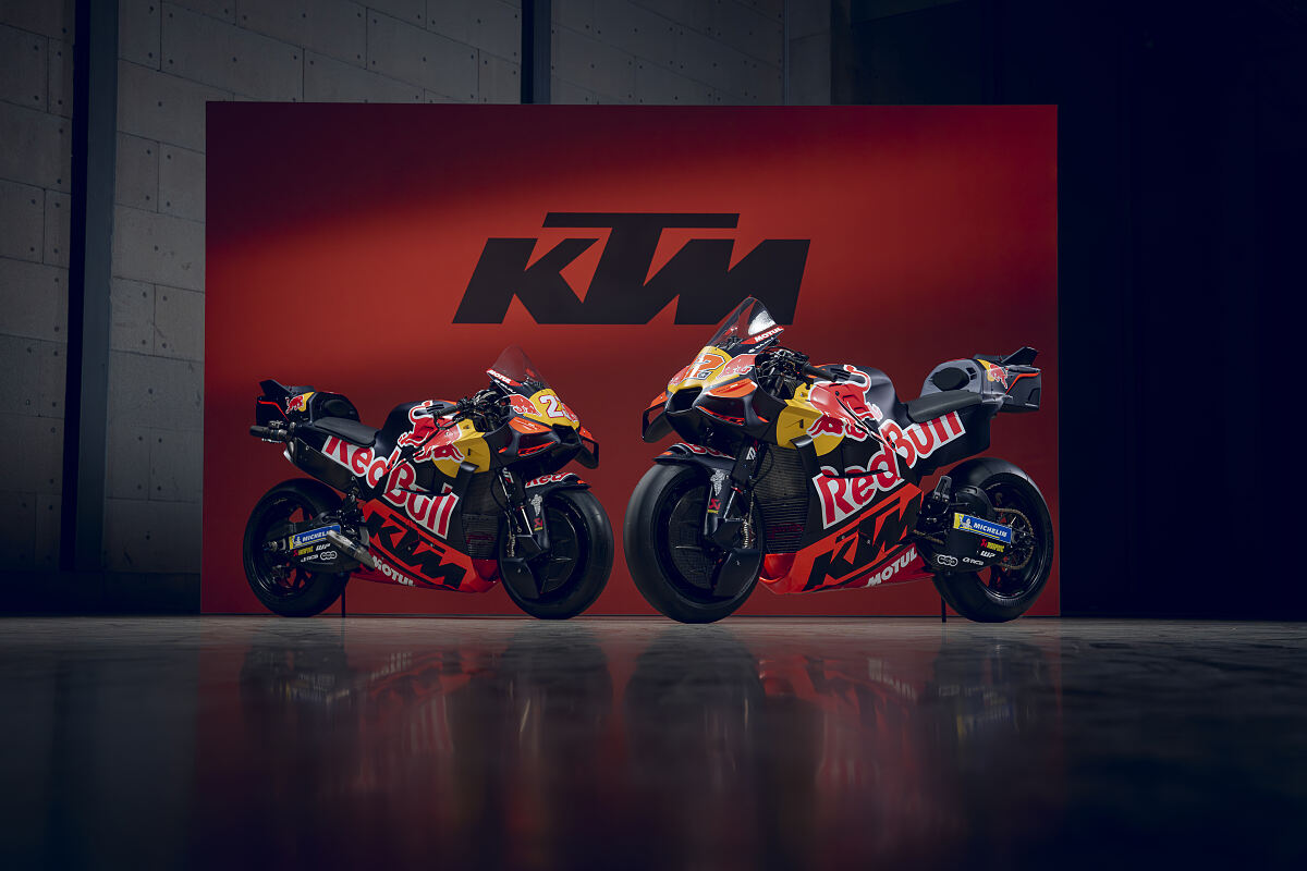 2026 MotoGP Red Bull KTM Team launch photoshoot images