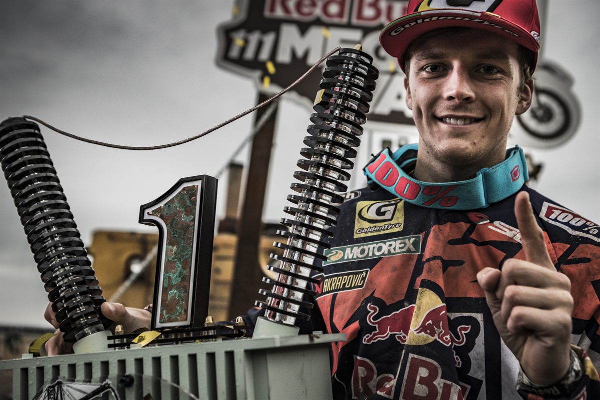 Jonny Walker Podium Megawatt 2016